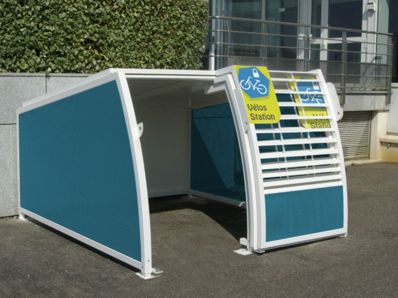 Abri Plus - Consigne à vélos Sécurisé Individuelle VEL BOX PARIS - Abri Plus - Consigne à vélos Sécurisé Individuelle VEL BOX PARIS -
