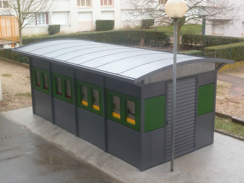 Abri Plus - Abri Conteneurs Beauvais Parc pour stockage des déchets dans les immeubles, solutions proposée pour les architectes, urbanistes et paysagistes