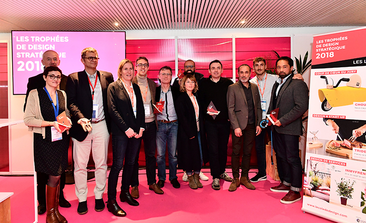 Les laureats 2018 des Trophees du Design Stratégique au Salon des Entrepreneurs de Nantes