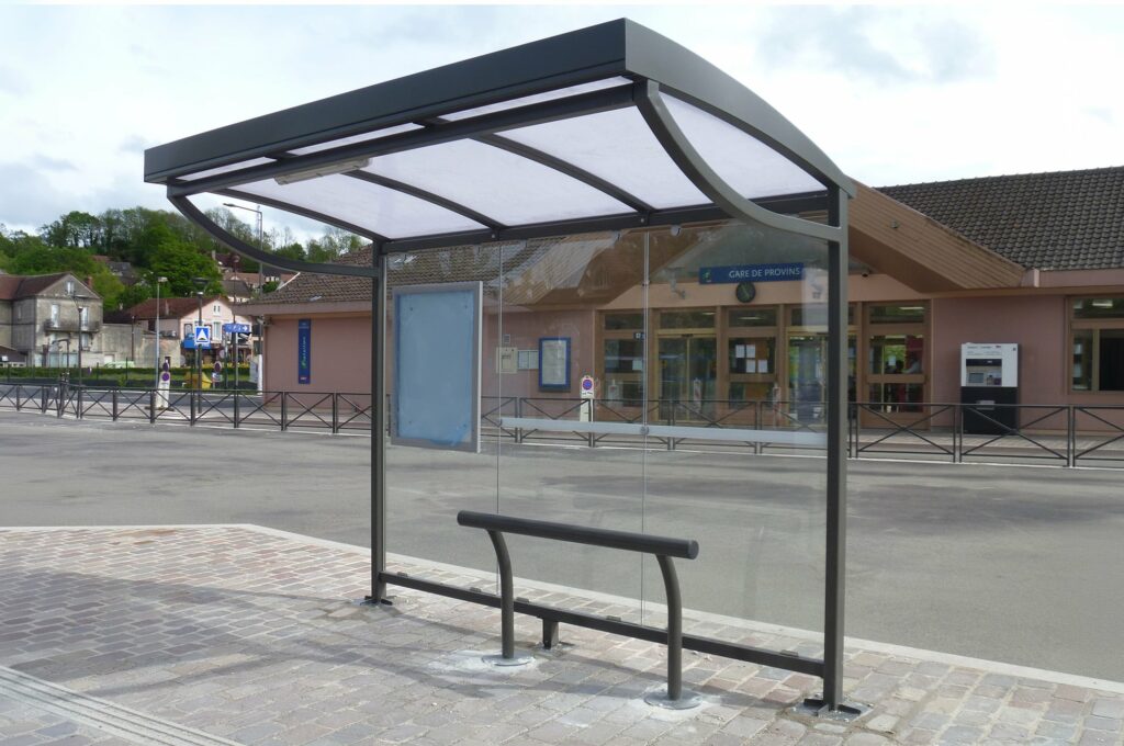 Abriplus - Auvent bus new grand lieu - Provins CC du provinosi (77)