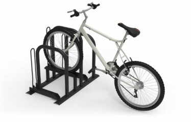 Hemobllo Présentoir Portatif De Support De Stationnement De Vélo En Bois  Massif Support De Garage à Vélos Support De Stationnement Pour Vélos