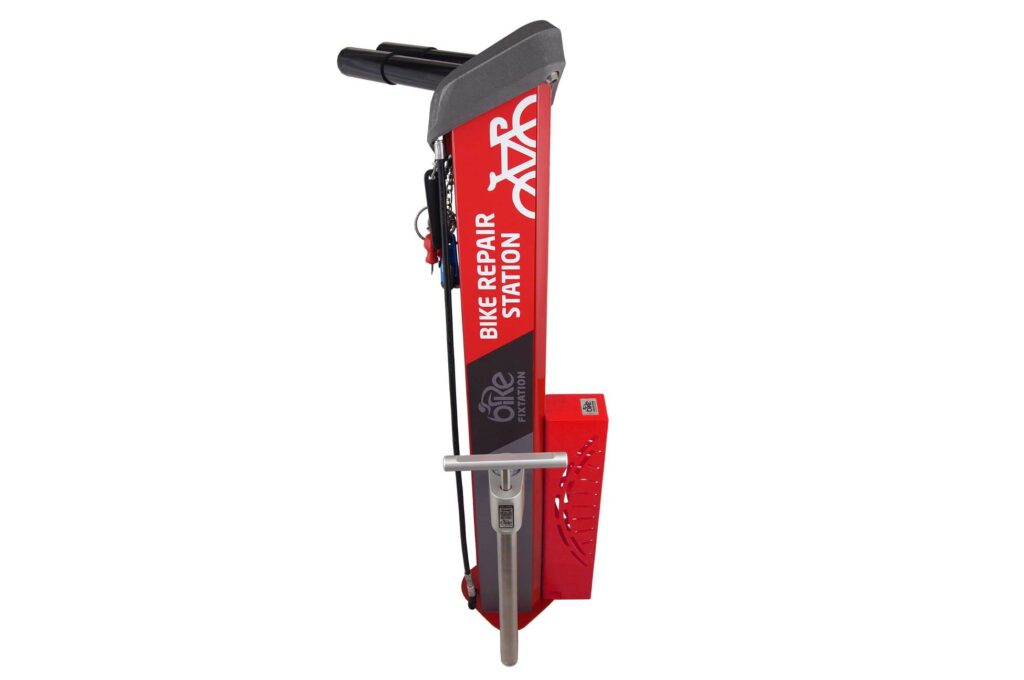 Borne de réparation vélos DELUXE d'Abriplus