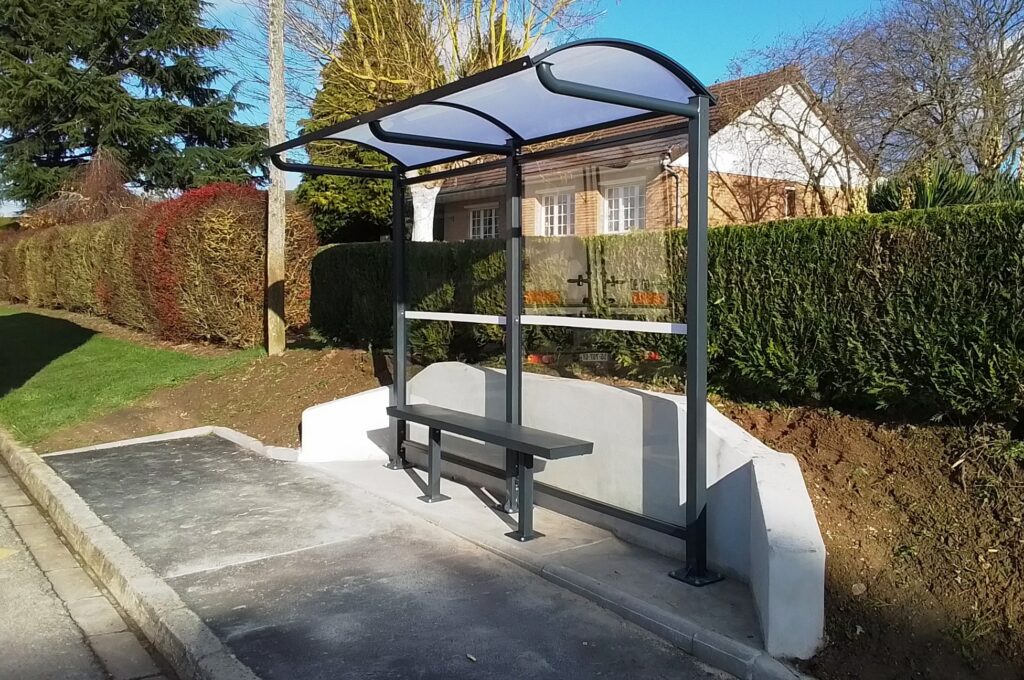 Abriplus - Auvent Bellecombe - Abri bus Flaucourt