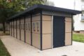 Abri plus - Local poubelles fermé Beauvais Parc - Rue Arthur Ranc (92) Le Plessis Robinson