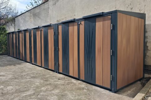 Abri Plus- Abris bacs - Cache-poubelles Composit - Bailleur social