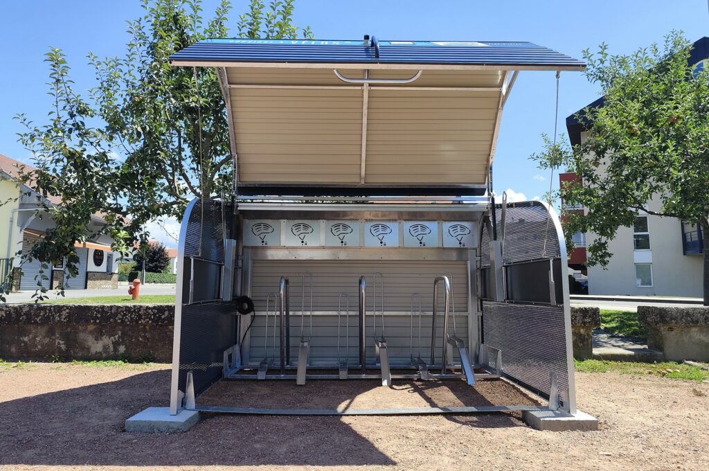 Abri plus - Consignes vélos collective - Box vélo Cooma