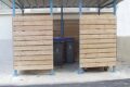Abri Plus - Abri conteneurs Leduc - Frasnier Parc et Jardins (77) Mitry Mory