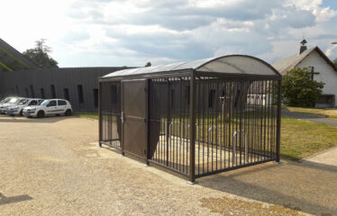 Abriplus - Abri velo sécurisé - Fleury 5 x 3 m - EPSM - Fleury les Aubrais (45)