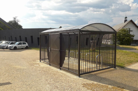 Abriplus - Abri velo sécurisé - Fleury 5 x 3 m - EPSM - Fleury les Aubrais (45)