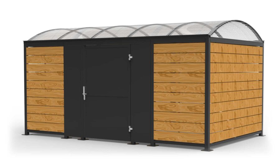 Abri Plus - Abri vélo sécurisé FLEURY
