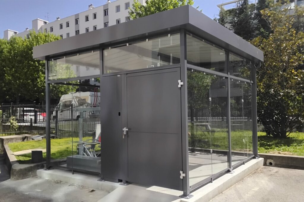 Abri plus - Abri vélos modulaire - Abri vélo verre - Relyens Procurement (69)