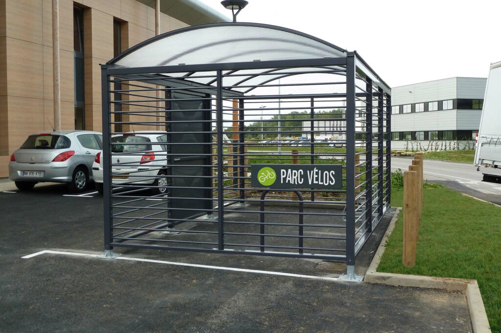 Abri Plus - Parking à vélos sécurisé - Fleury - La Croix St Ouen (60)