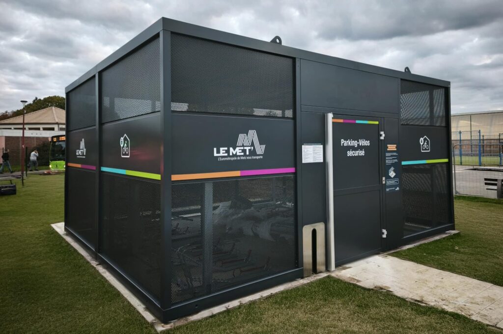 Abri plus - Terminus (57) Marly via UGAP - Abri Vélos Nomad