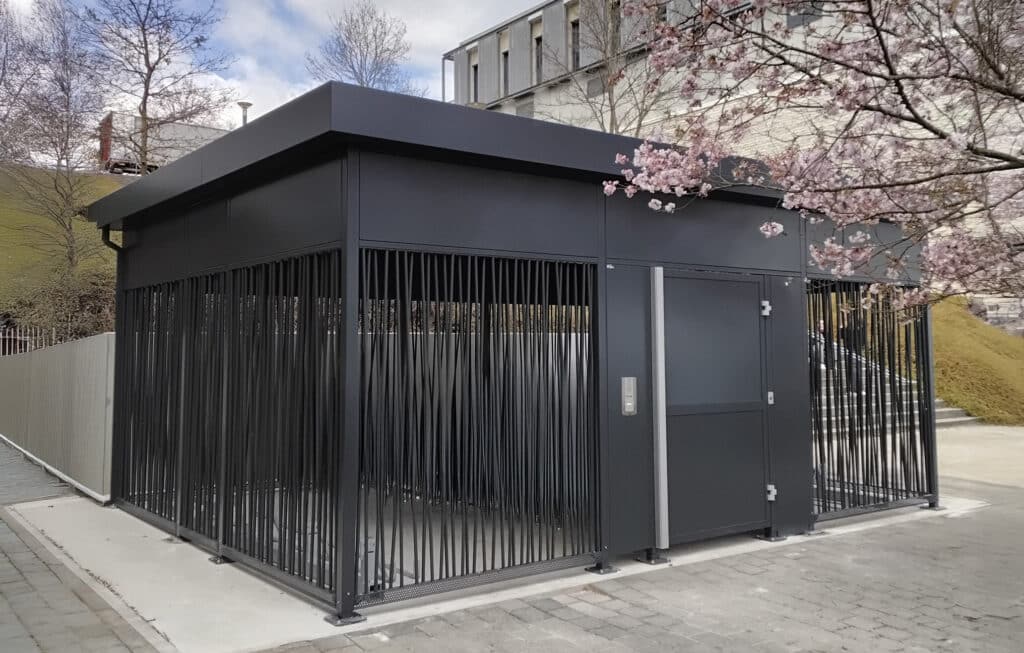 Abriplus - Parking vélo fermé - Parc à vélo sécurisé Modul'Ere