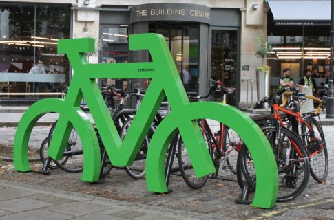 Abri Plus - Ratelier velos - Fun Park velo vert