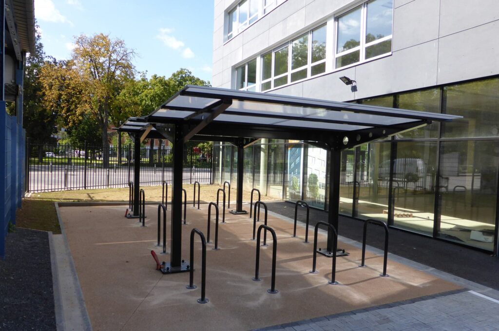 Abri Plus - Parking velos - Modele Vernon - Druet à Charleville Mezieres (08)