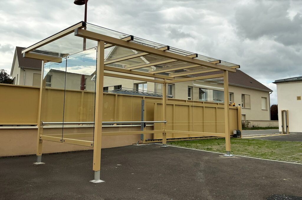 Abriplus - Abri vélos Baronnies structure acier