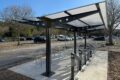 Abriplus - St Microelectronics (13) Rousset - Abri vélos Vernon - 5 Bornes e-Park VAE