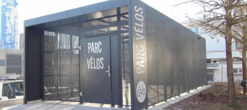 Abri Plus - Abri vélos fermé SQUARE + - Centre hospitalier de Montreuil (93)