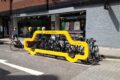 Abri Plus - Rack à vélos - Fun Parc voiture géante jaune