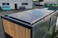 Abri Plus - Alimentation autonome par panneaux solaires - Vue de haut