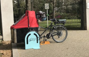Abriplus - Borne vélo cargo - Sécurité des vélos cargos - Nantes (44)