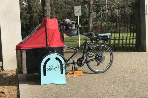 Abriplus - Borne vélo cargo - Sécurité des vélos cargos - Nantes (44)