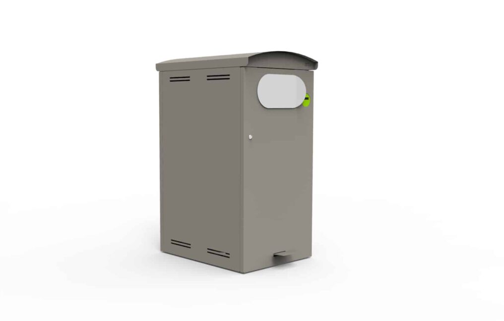 Abri Plus - abri bio déchets - Bio collect - 3D