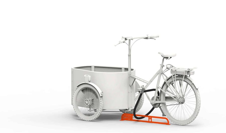 Abriplus - anneau de séurisation pour vélos cargo