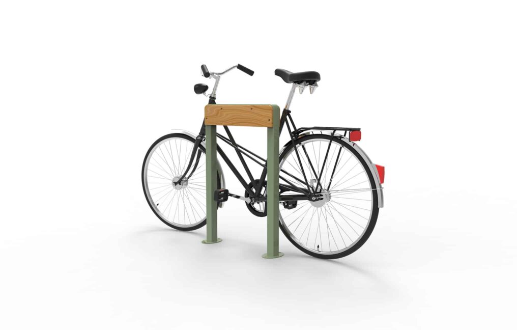 Abriplus - Borne NEO bois Borne de sécurisation pour vélos