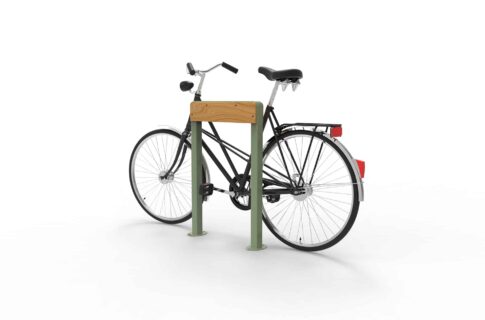 Abriplus - Borne NEO bois Borne de sécurisation pour vélos