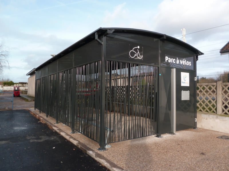 Abri Plus - Abri vélos sécurisé Modul'Ere - Rang du Fliers