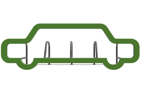 Abri Plus - Support vélo FUN Parc Voiture