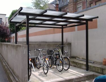 Abri 2 roues (vélos-motos) - Baronnies Acier - Simple - Pasteur Paris (75) - TP80 spé