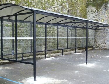 Abri cycles spécifique - Base Standard - Gris triple paroi côté - SPIE Quimper (29).jpg