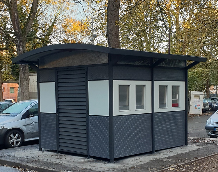 Abri Plus - Abri contenair Modèle Beauvais Parc - Résidence à Lille (59)