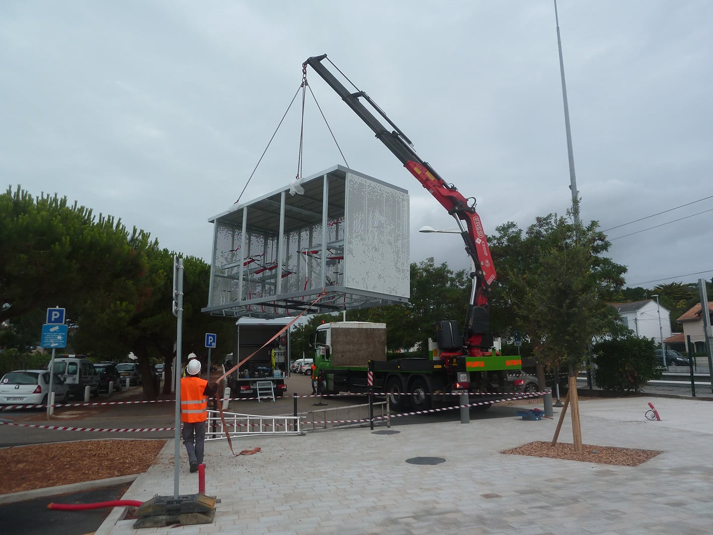 Abri Plus - Abri sécurisé vélos modele SNCF Pays de la Loire