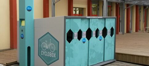 Abri Plus - Abri vélos sécurisé - Cyclobox - Ile de Nantes (44)