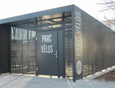 Abri Plus - Abri vélos sécurisé - Modèle Square Plus - Parc vélos - CHI - Montreuil (93)