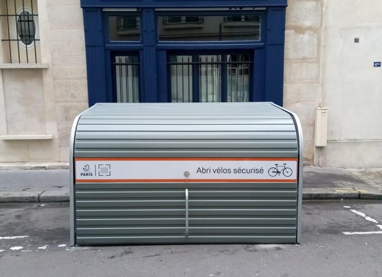 Abri Plus - Bikebox Cooma dans le quatrième arrondissement de Paris - impasse Guéménée 75004