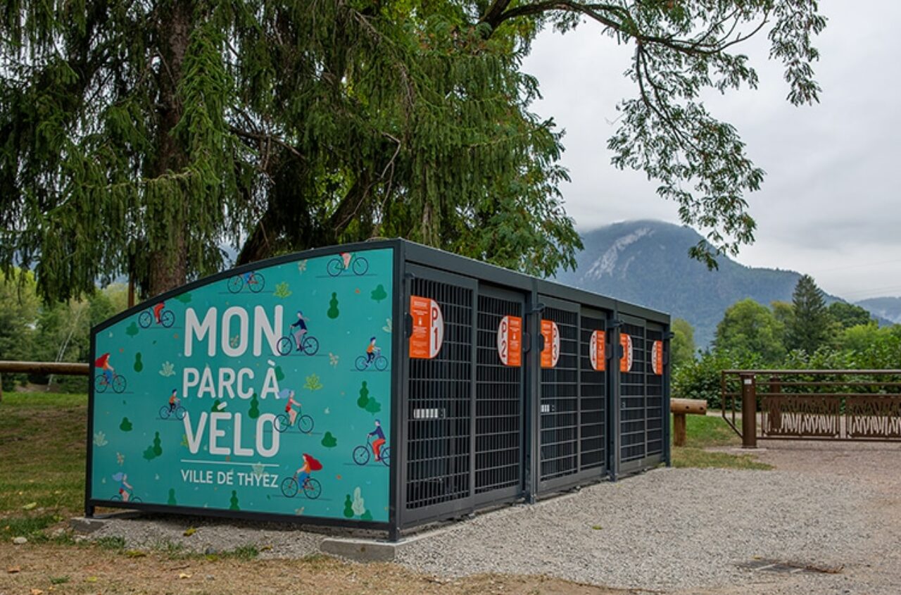 Abri Plus - Box sécurisé pour les vélos - Haute-Savoie (74) ©Ville de Thyez