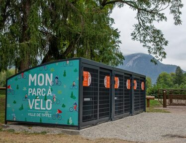 Abri Plus - Box sécurisé pour les vélos - Haute-Savoie (74) ©Ville de Thyez