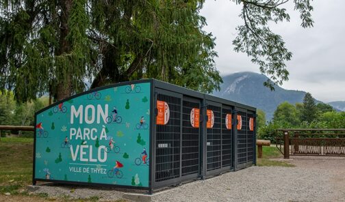 Abri Plus - Box sécurisé pour les vélos - Haute-Savoie (74) ©Ville de Thyez