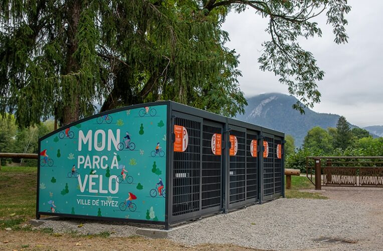 Abri Plus - Box sécurisé pour les vélos - Haute-Savoie (74) ©Ville de Thyez