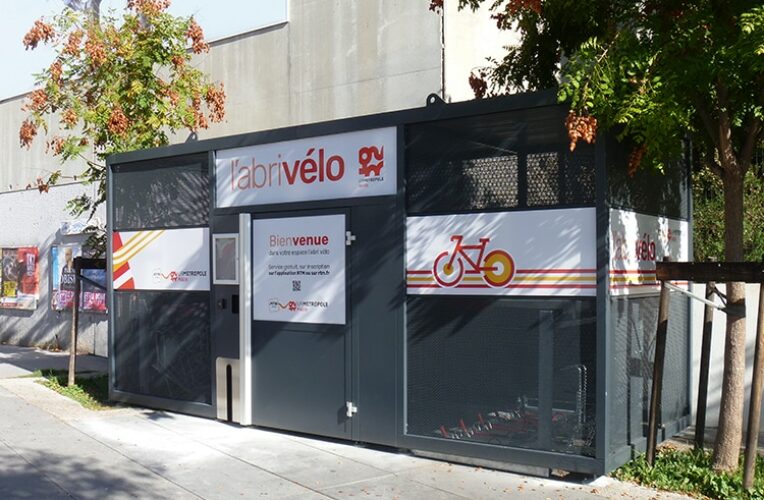 Abri Plus - Box velo sécurisé NOMAD simple - Station de métro La Rose 13ème arrondissement de Marseille (13)