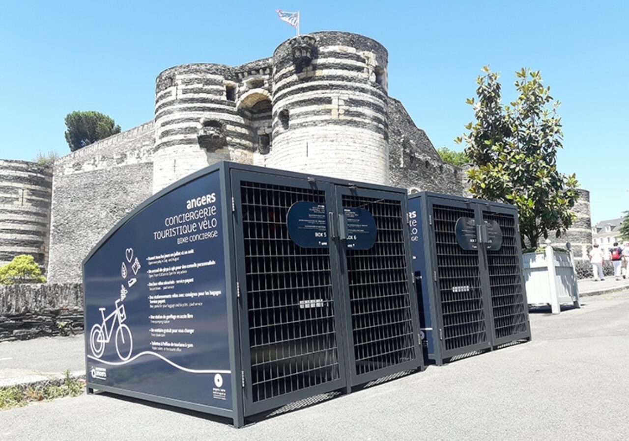 Abri Plus - Conciergerie touristique vélo au Château d'Angers (49)