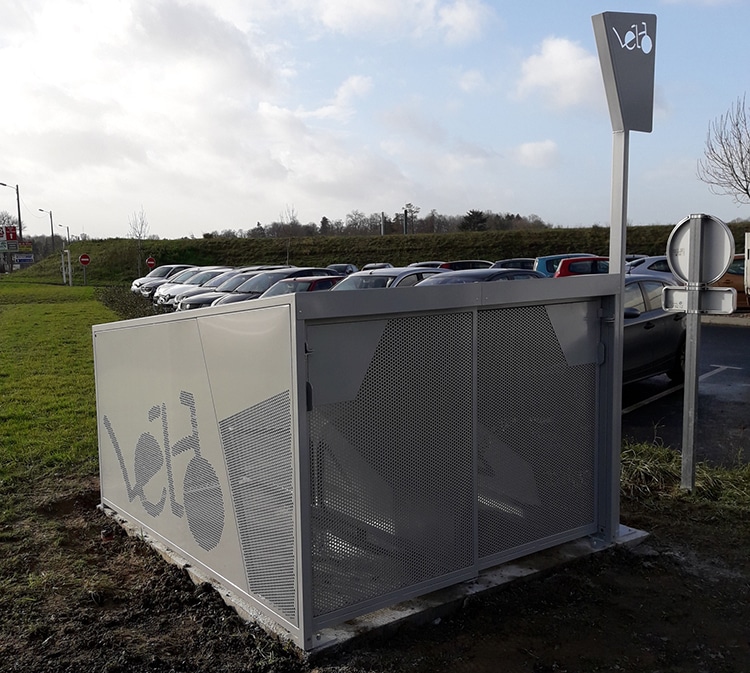 Abri Plus - Nouveaux box à  vélos à  Nantes (44)