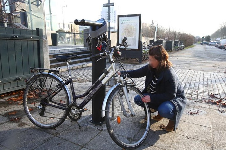 Abri Plus - Revendeur exclusif Bike Fixtation - Station de réparation Deluxe à Rennes- Photo Twitter