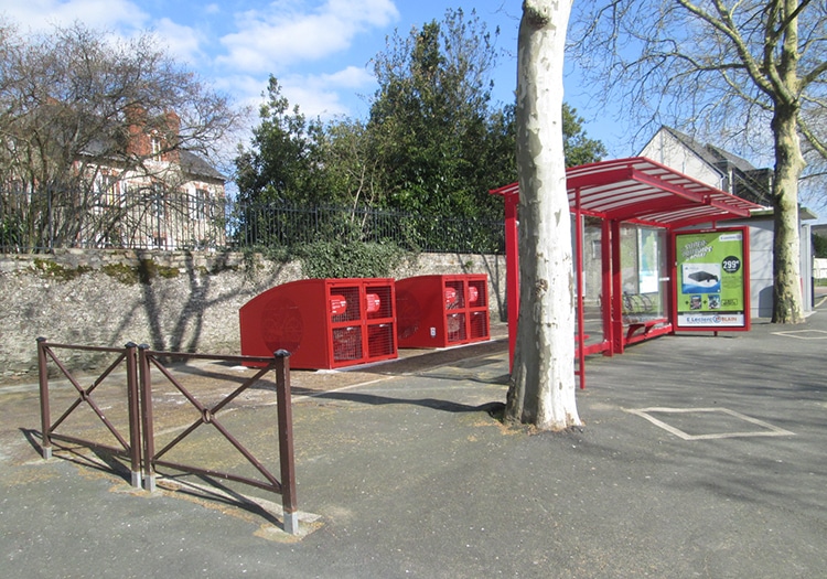 Abri Plus - Stationnement vélo individuel - Consignes vélos Vel Box - Ville de Blain (44)