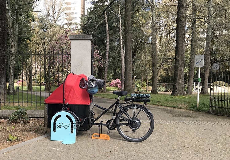 Abriplus - Supports pour sécuriser les vélos triporteurs et biporteurs - Nantes (44)